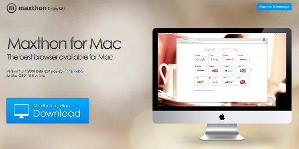 Maxthon for MacSrak